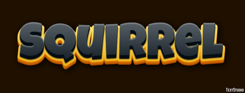 Squirrel Efekt tekstowy