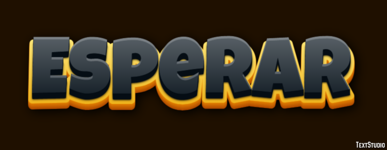 Esperar Efecto de texto