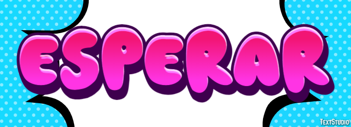Esperar Efecto de texto