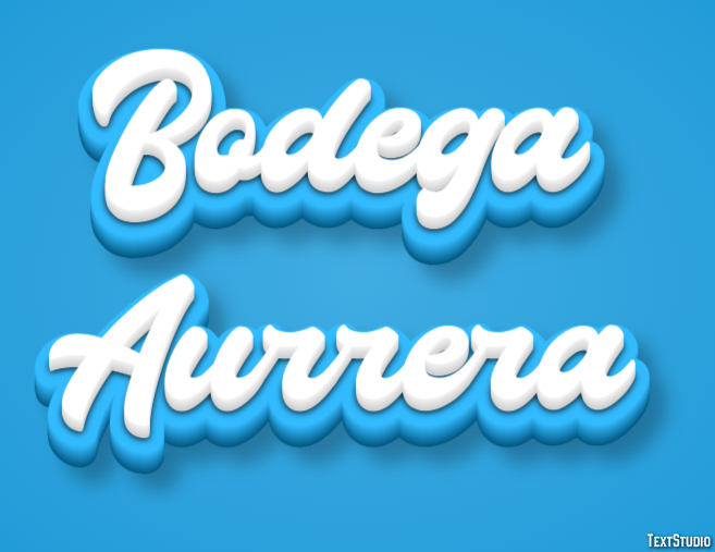Bodega Aurrera Tekst Effect