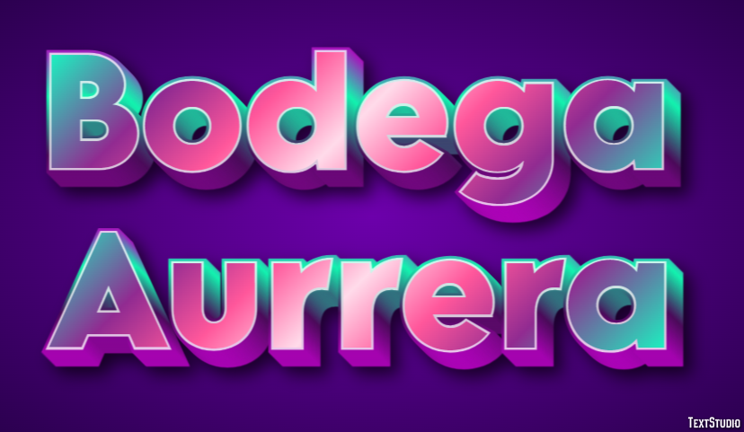 Bodega Aurrera Tekst Effect