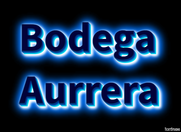 Bodega Aurrera Text effect