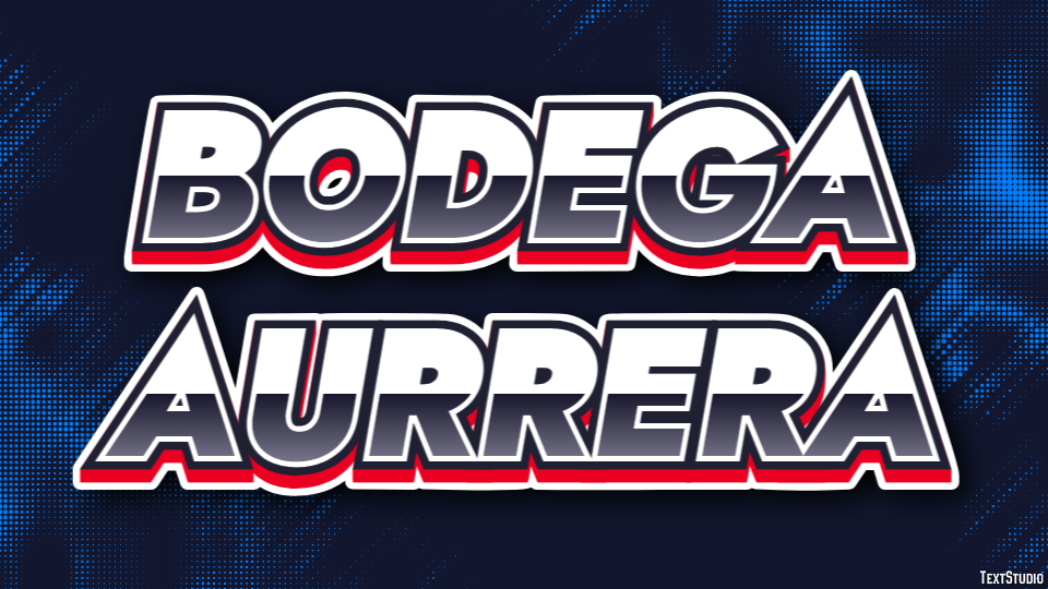 Bodega Aurrera Tekst Effect