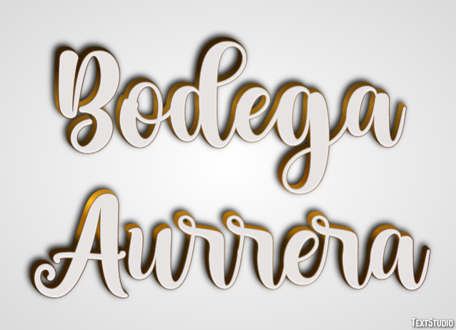 Bodega Aurrera Tekst Effect
