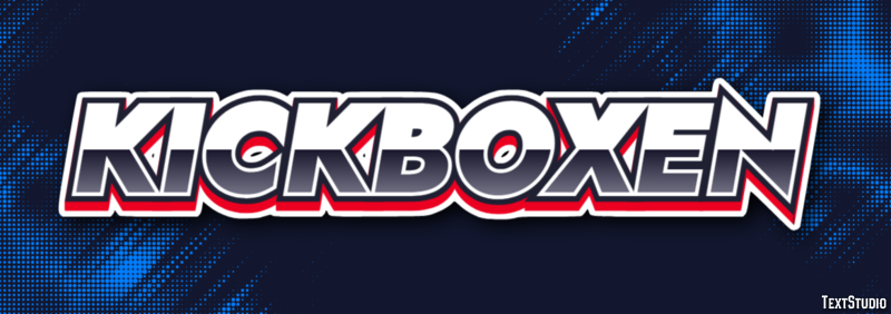 Kickboxen Effet de texte