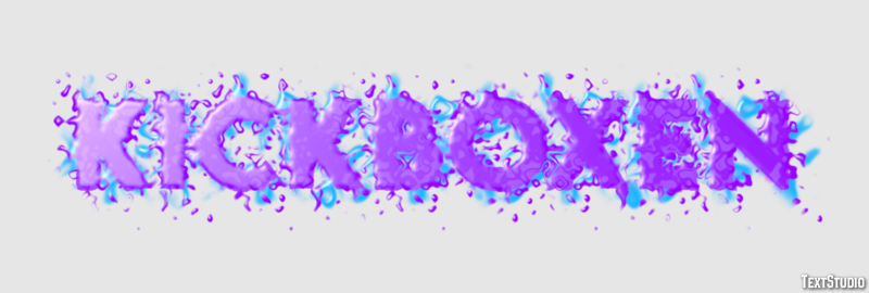 Kickboxen Effet de texte