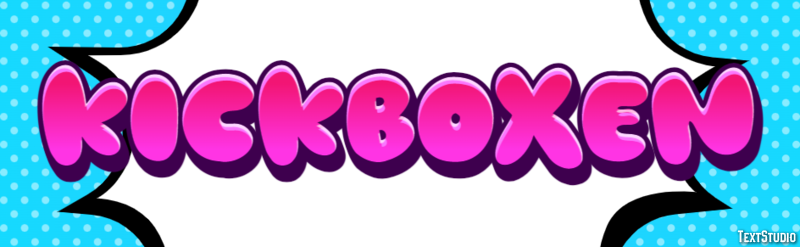 Kickboxen Effet de texte