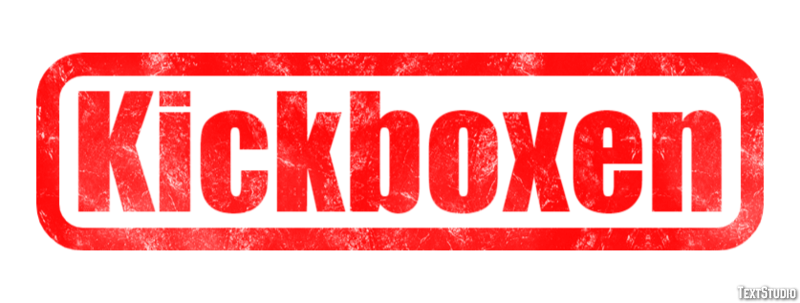 Kickboxen Effet de texte