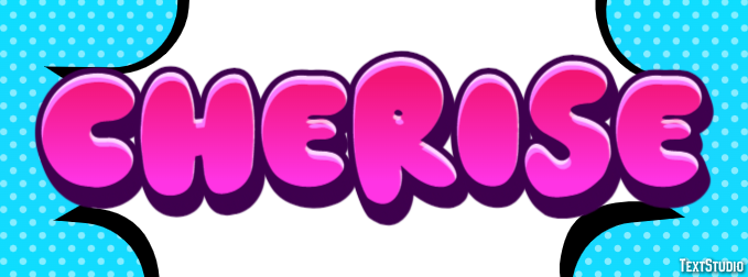 Cherise Text Effect