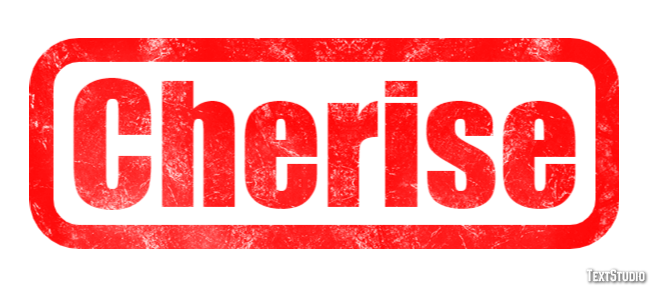 Cherise Text Effect