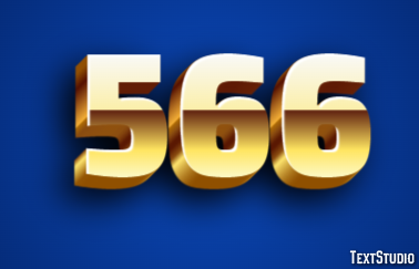 566 Text Effect