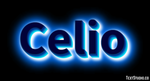 Celio Effetto testo
