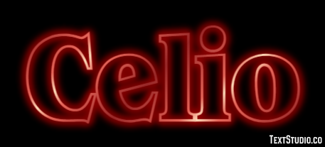 Celio Effetto testo