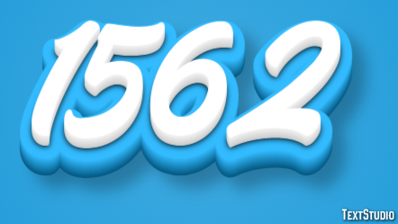 1562 Эффект текста