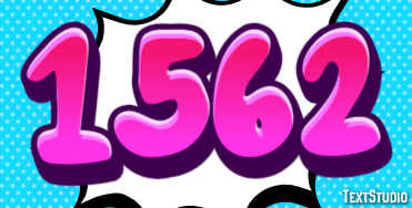 1562 Текстовый эффект