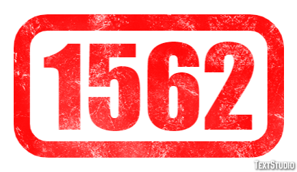 1562 Tekst Effect