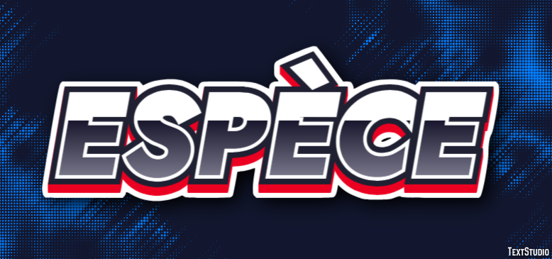 Espèce Effet de Texte