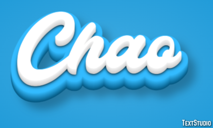 Chao Text effect