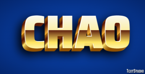 Chao Text Effect