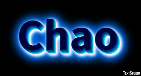 Chao Text Effect