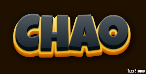 Chao Text Effect
