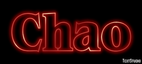Chao Text Effect