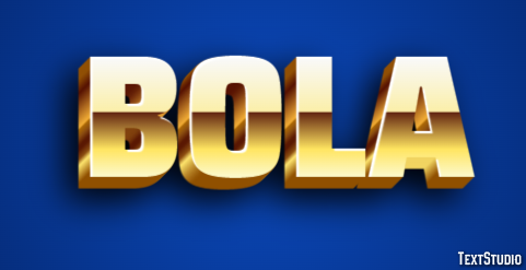 Bola Efecto de texto