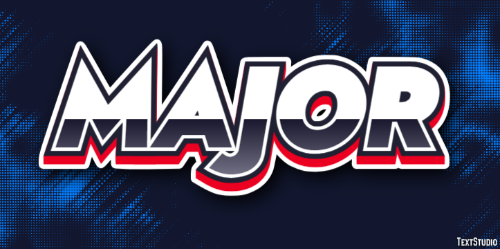 Major Text Effect
