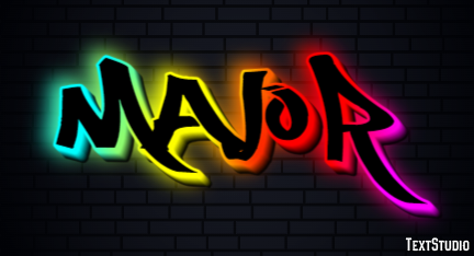 Major Texteffekt