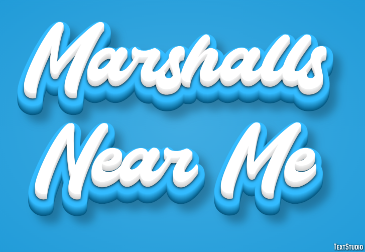 Marshalls Near Me Effetto testo