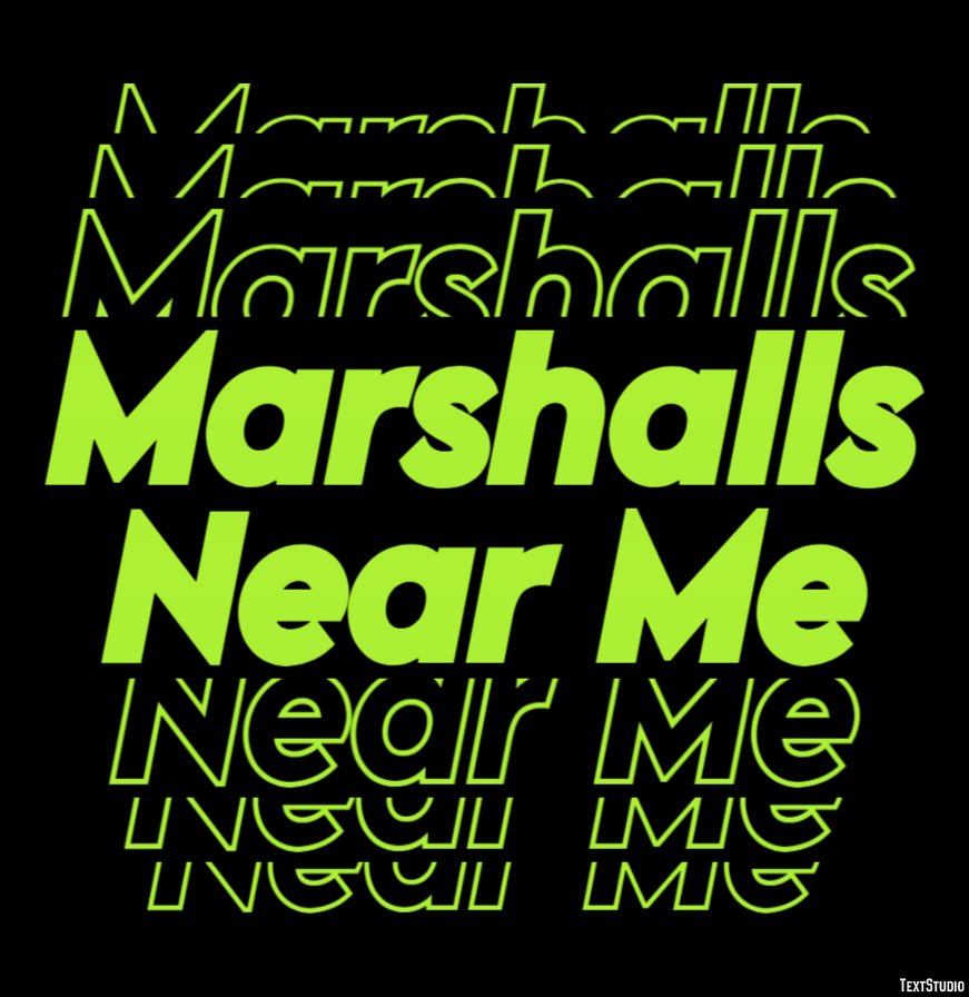 Marshalls Near Me Effetto testo