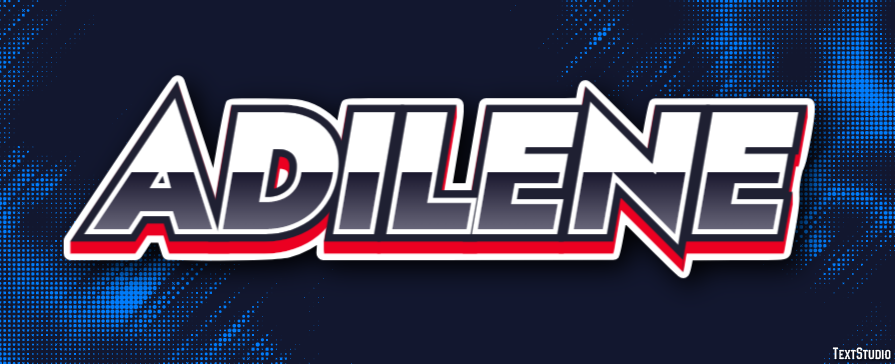 Adilene Texteffekt