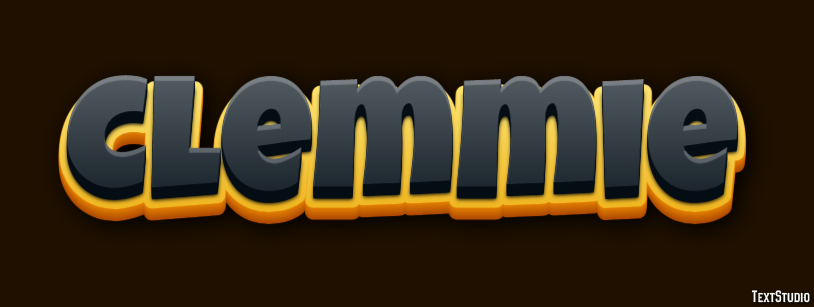 Clemmie Effetto testo
