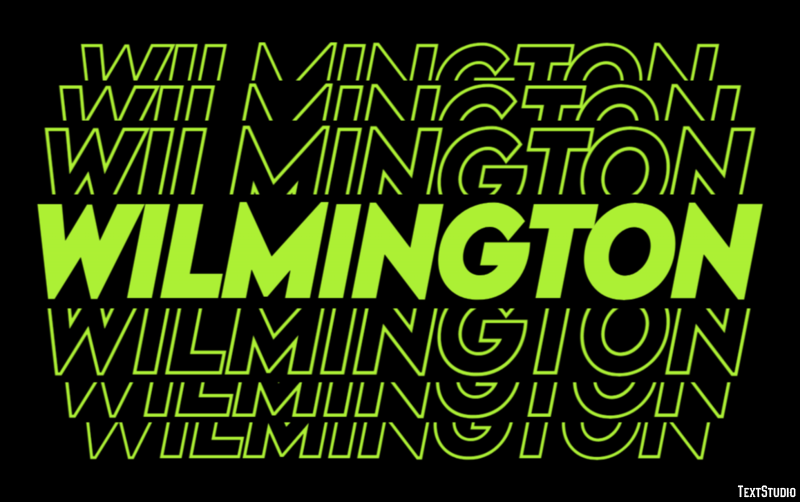 Wilmington Efekt tekstowy