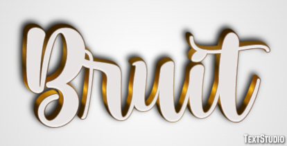 Bruit Effet de Texte