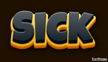 Sick Text Effect
