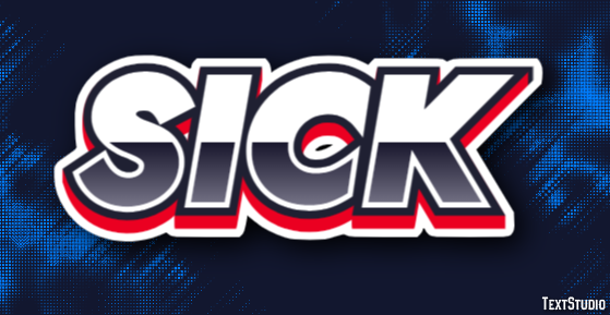Sick Text Effect