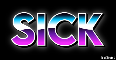 Sick Text Effect