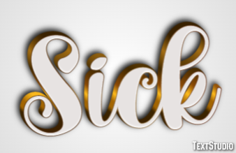 Sick Text Effect