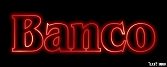 Banco Efeito do texto