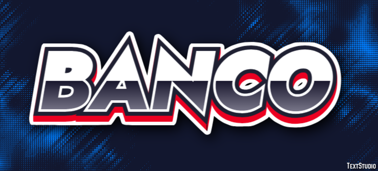 Banco Efeito de texto
