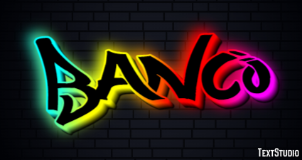 Banco Efeito do texto