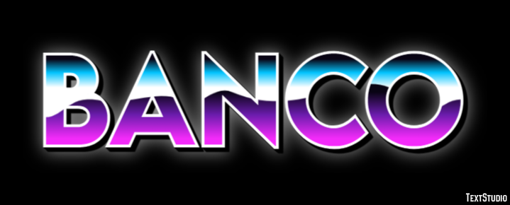 Banco Efeito de texto
