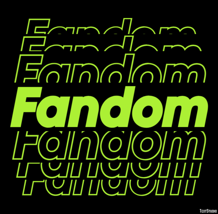 Fandom Texteffekt