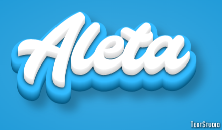 Aleta テキスト効果