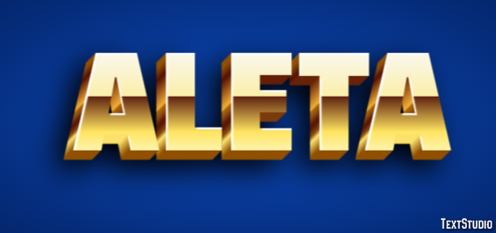 Aleta Text Effect