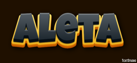 Aleta Text Effect