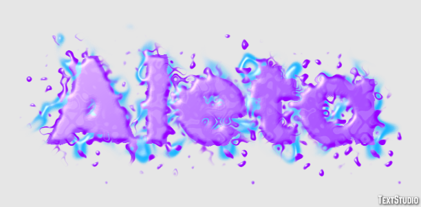 Aleta Text effect