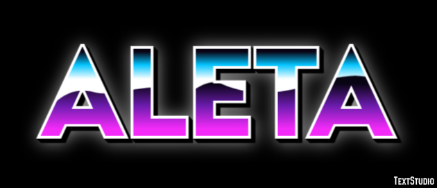 Aleta Tekst Effect