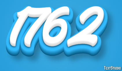 1762 Texteffekt